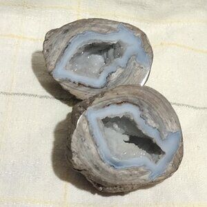 Blue Agate Thunder Egg